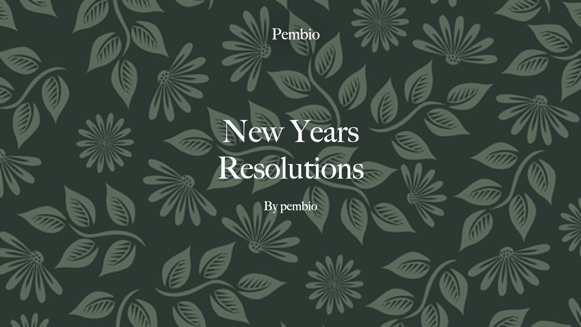 New years resolutions physical health wellness