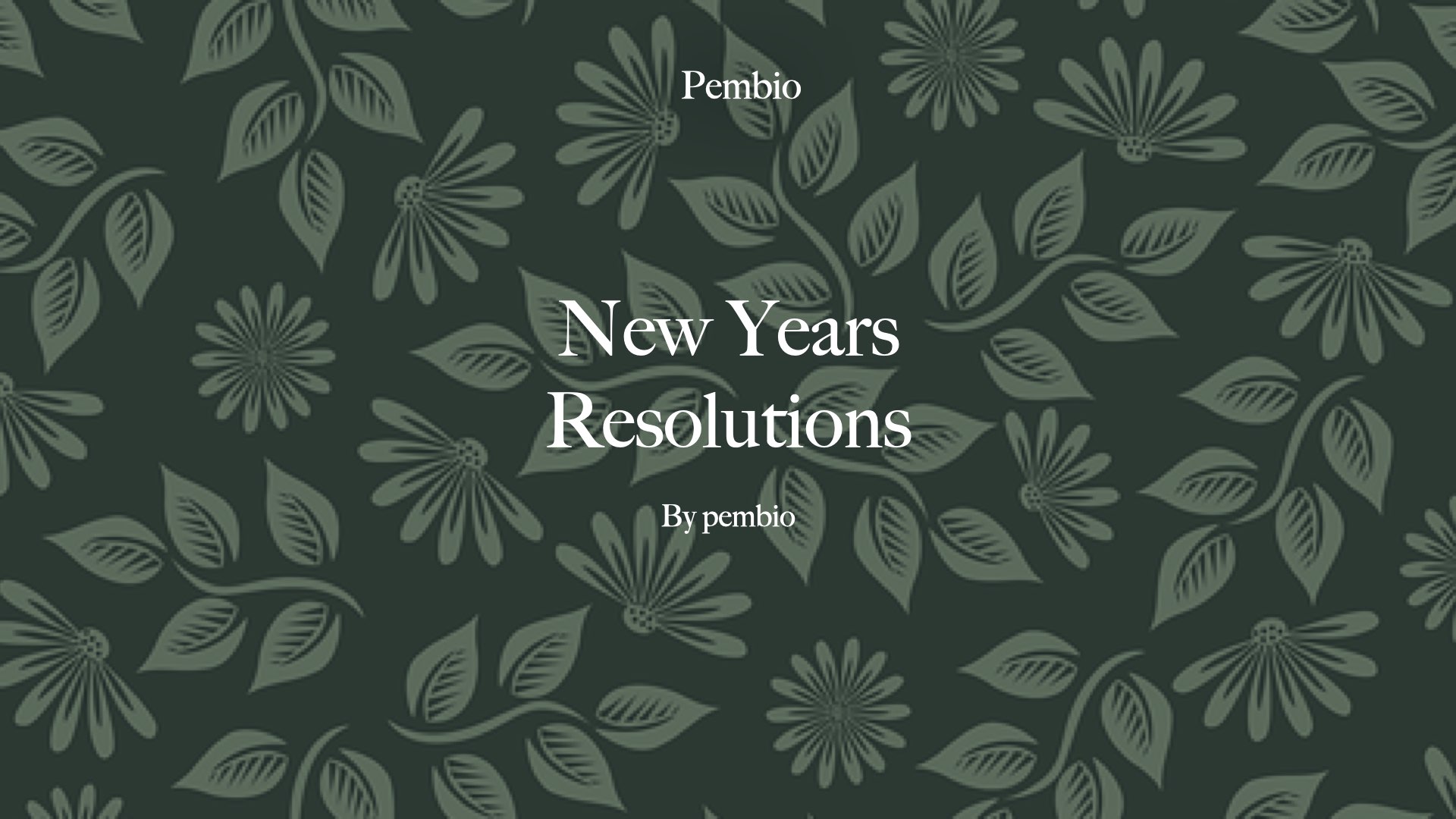 New Years Resolutions 2023 For Mental Health And Wellbeing Pembio