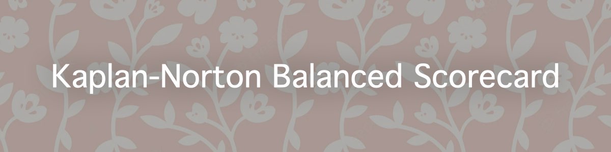 Kaplan-Norton Balanced Scorecard